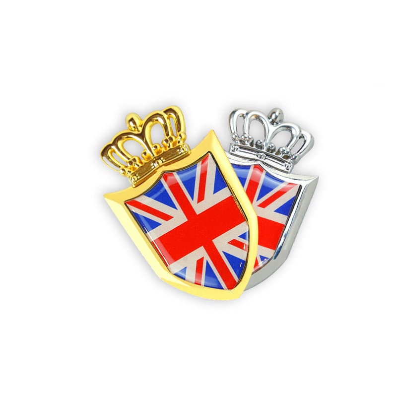 1 Miếng Dán logo Xe Hơi Bằng Kim Loại Trang Trí Cửa Sổ Sau Xe Hơi