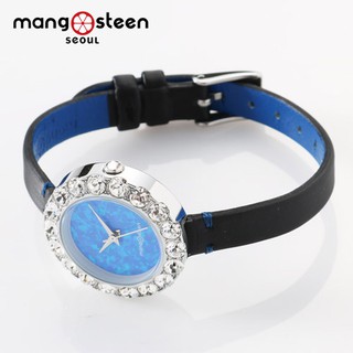 Đồng Hồ Nữ Dây Da Mangosteen MS512