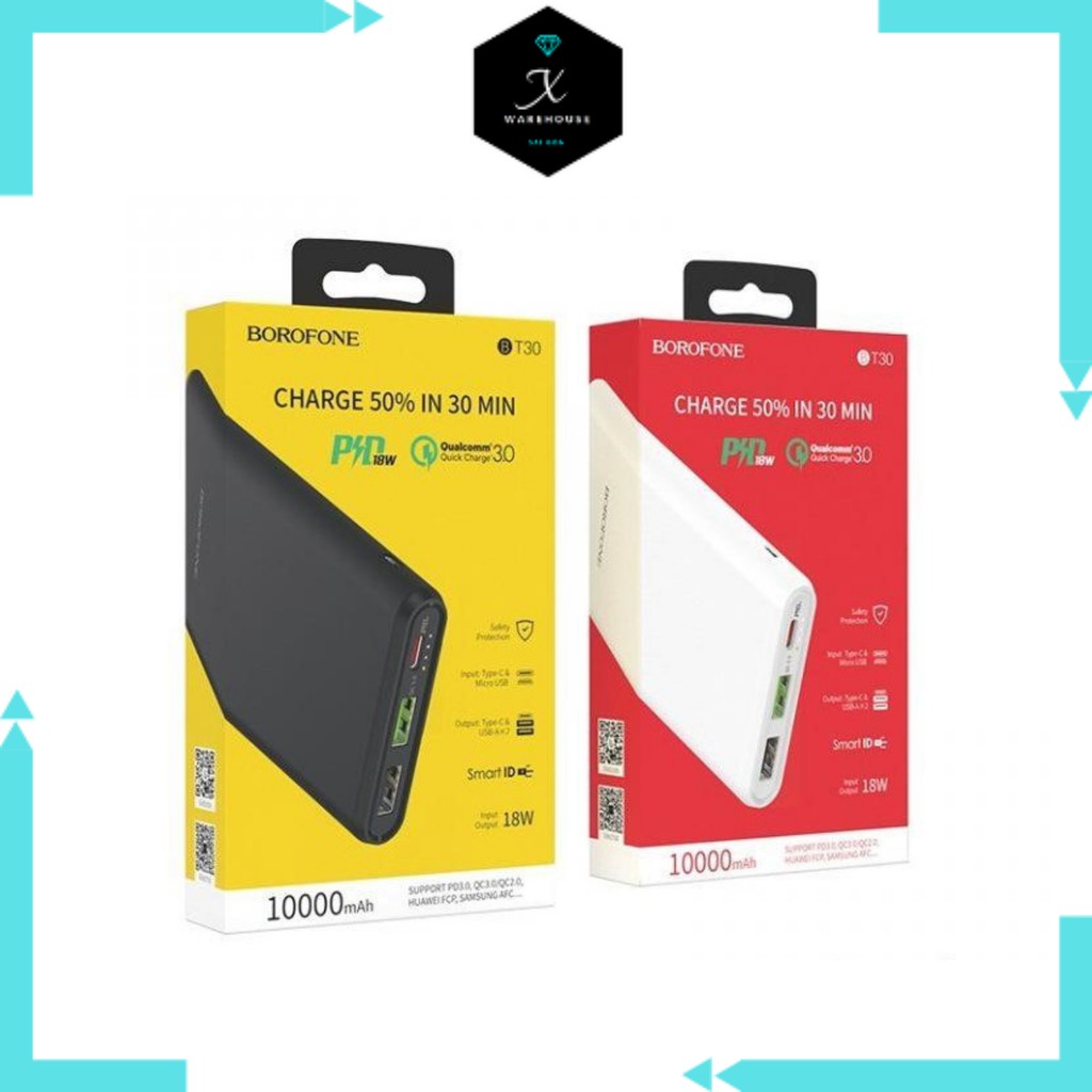 Sạc Dự Phòng BOROFONE BT30 10.000mah