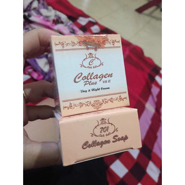 Cam Kết Hàng Chuẩn Kem Ngày Và Đêm Face Collagen Plus Vit E