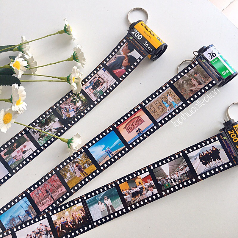 𝐌𝐨́𝐜 𝐤𝐡𝐨𝐚́ 𝐜𝐮𝐨̣̂𝐧 𝐟𝐢𝐥𝐦 𝐢𝐧 𝐚̉𝐧𝐡 - móc khoá film in ảnh made by lapthucollection🌿 (in ảnh theo yêu cầu)