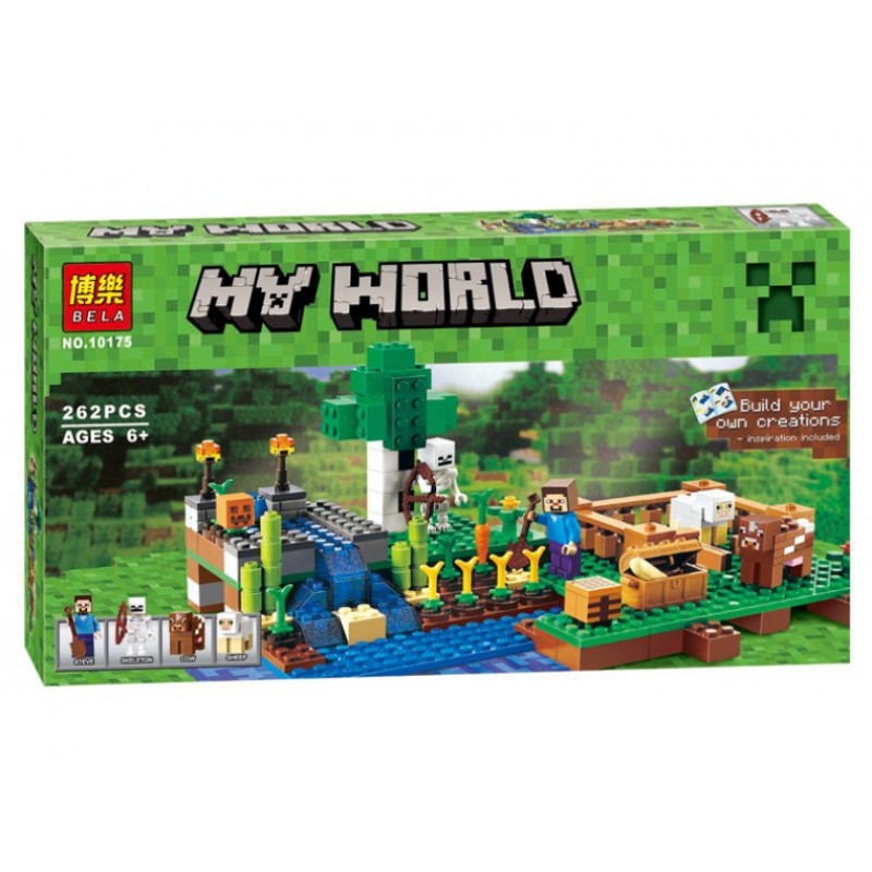 Bộ đồ chơi xếp hình Lego minecraft My World