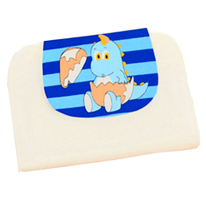 Khăn Cotton Mỏng Mềm Thấm Hút Mồ Hôi In Họa Tiết Hoạt Hình Cho Bé Sơ Sinh