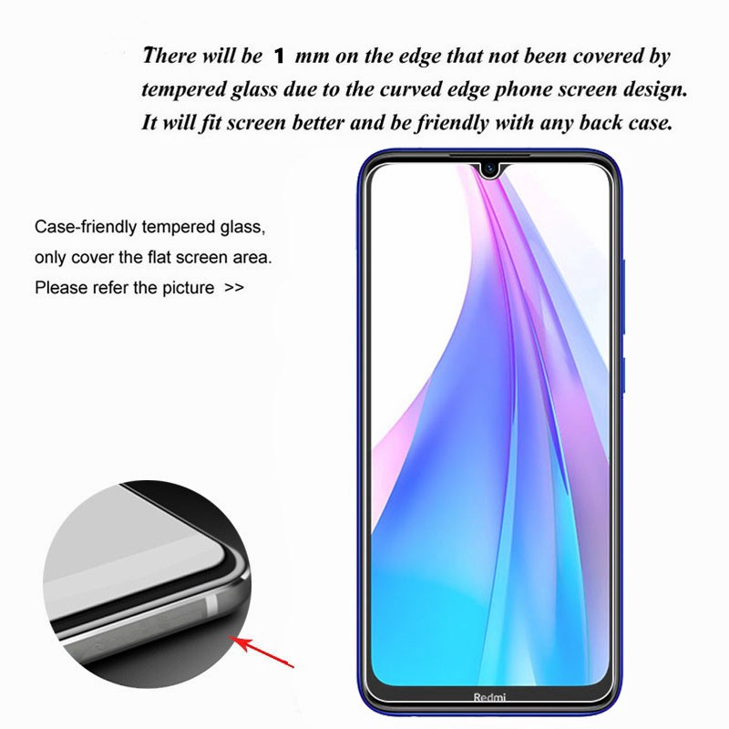 Kính Cường Lực 9h Bảo Vệ Cho Xiaomi Redmi Note 8t