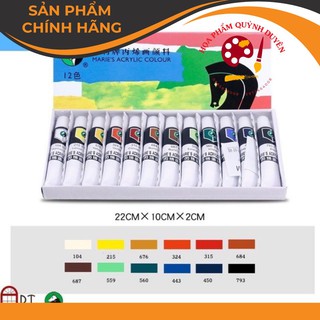 MÀU ACRYLIC MARIE’S 12