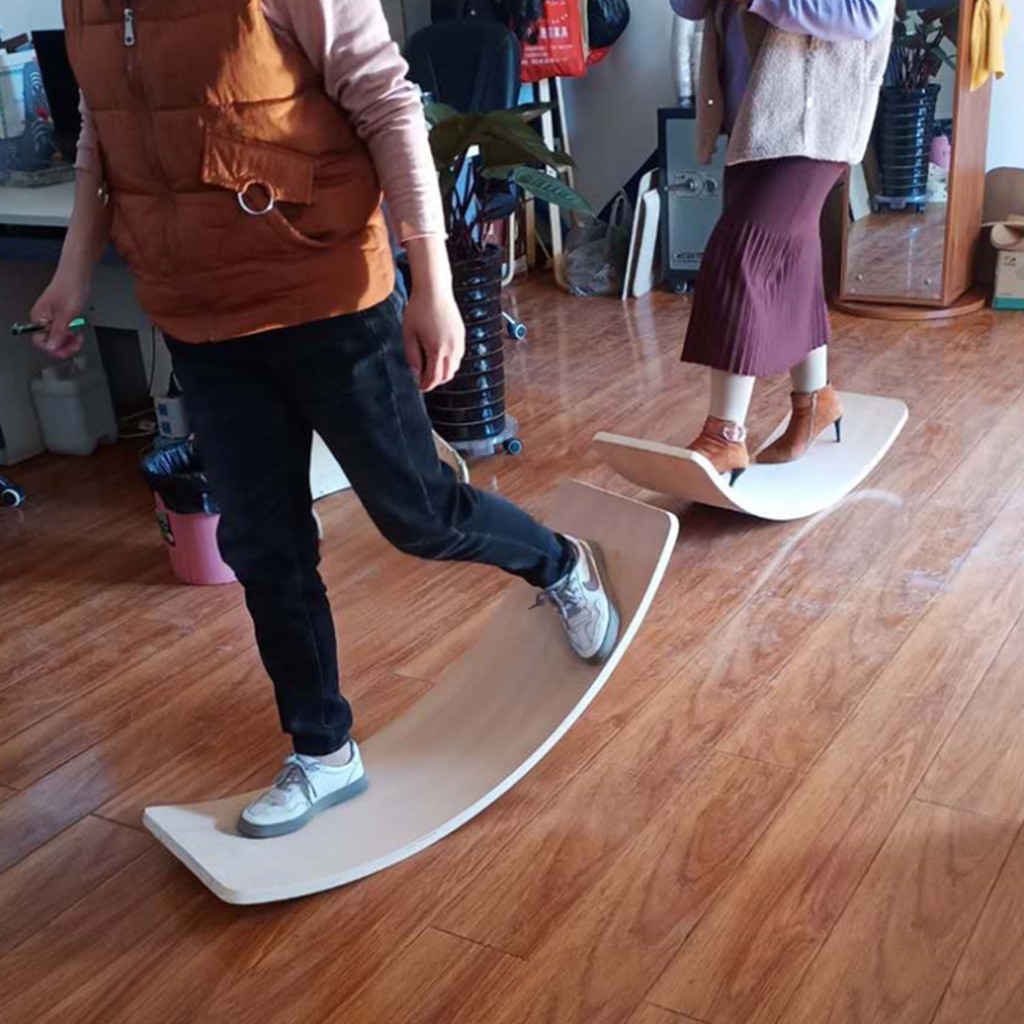 Ván Tập Yoga – Dụng Cụ Tập Yoga Thăng Bằng Bộ Ván Bập Bênh Tập Yoga - Joy Roker Board Chính Hãng Amalife