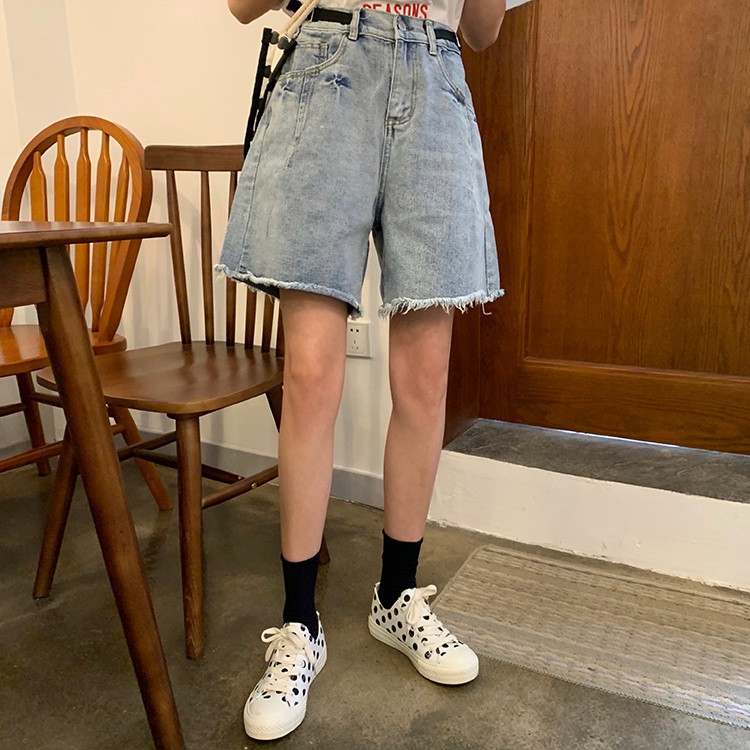 [Size S,M,4XL] Quần shorts jean nữ Ulzzang Quảng Châu QLJ49