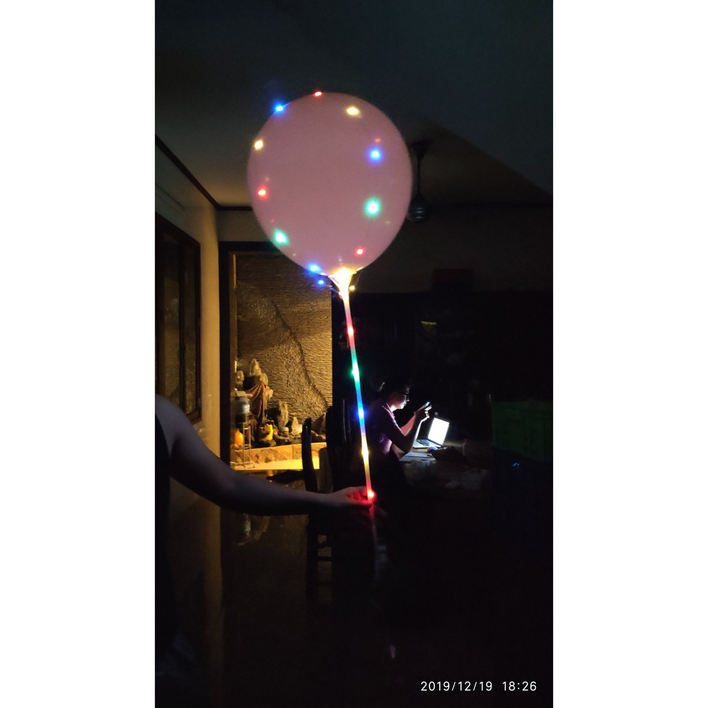 Bóng Galaxy tặng Đèn  Led+ Gậy + Pin (hàng loại 1 siêu dày, siêu an toàn)  [ GIÁ HỦY DIỆT ]