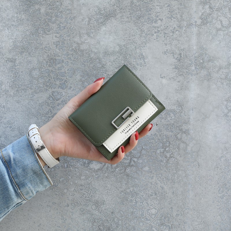 Ví nữ cao cấp mini cầm tay đẹp nhỏ gọn bỏ túi đựng tiền V04 | BigBuy360 - bigbuy360.vn