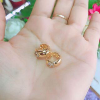 Bông tai vàng đồng non