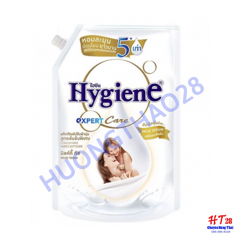 [Combo 2 túi] Nước xã vải Hygiene Expert Care Thái Lan đậm đặc siêu thơm, Nước xả vải Hygiene Thái Thơm tự nhiên