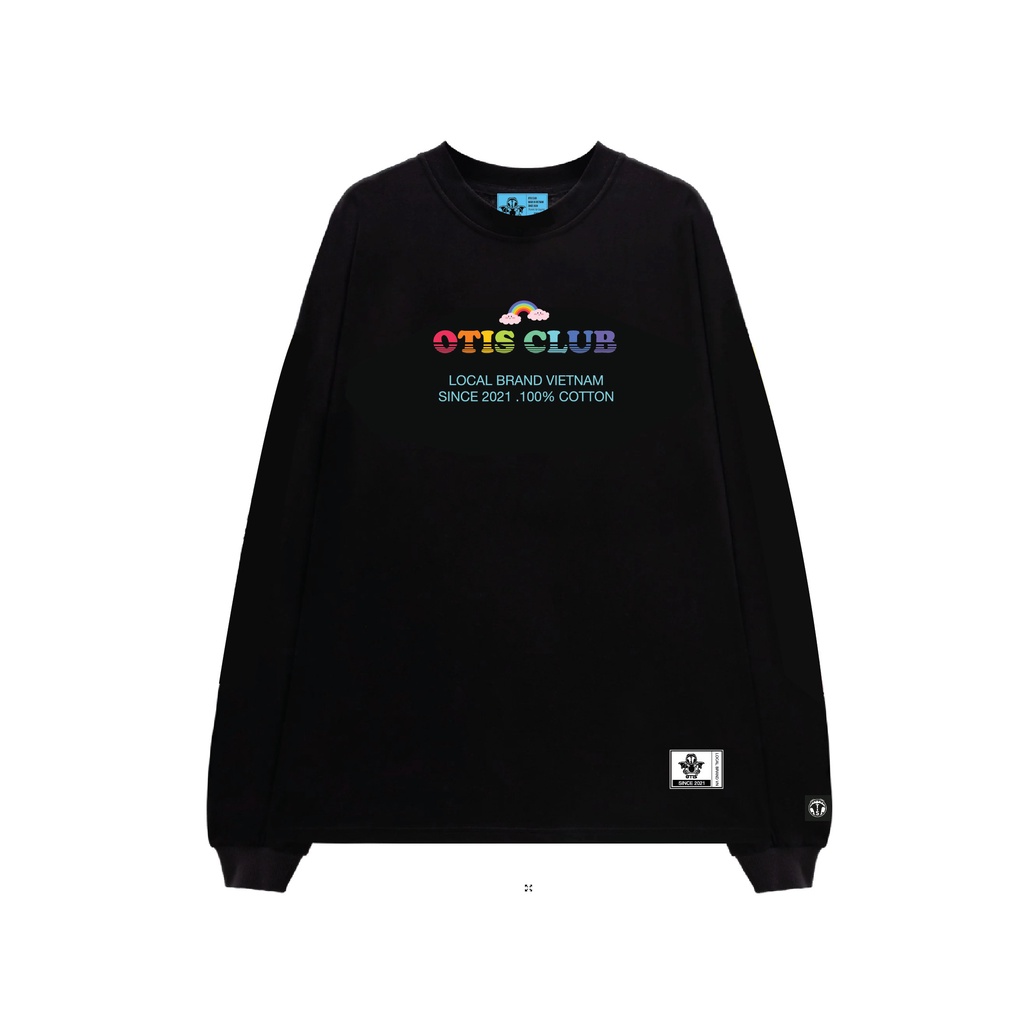 Áo thun tay dài Otis Club - Sweater Rainbow