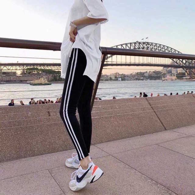 Quần legging 2 hai sọc Thái Lan