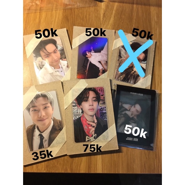 Card Jhope , RM , Jimin