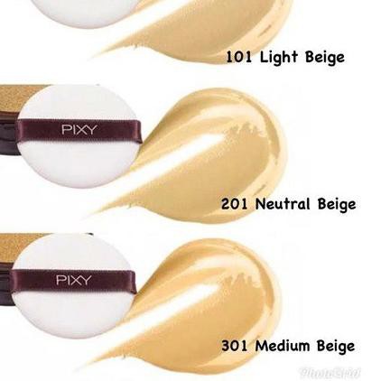 (Hàng Mới Về) Phấn Nước Pixy Make It Glow Dewy Cushion 201