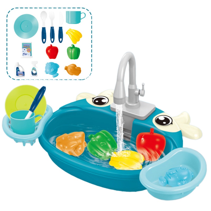 Vòi Nước Tự Động Cho Nhà Búp Bê 3-8 Tuổi