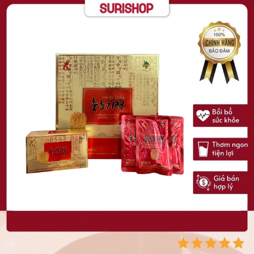 Nước Đông Trùng Hạ Thảo Hàn Quốc Kgs Hộp 30 Gói X 50ml Hỗ Trợ Tăng Cường Miễn Dịch Cho Cơ Thể