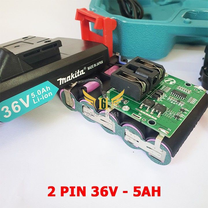 MÁY KHOAN PIN MA.KITA 36V 3 CHỨC NĂNG KHOAN, TẶNG BỘ ĐỒ PHỤ KIỆN