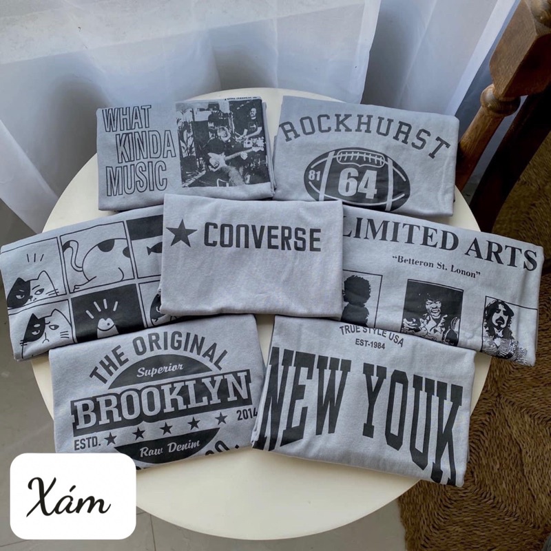 Áo phông tay lỡ 3158 ảnh và video shop tự quay chụpoo