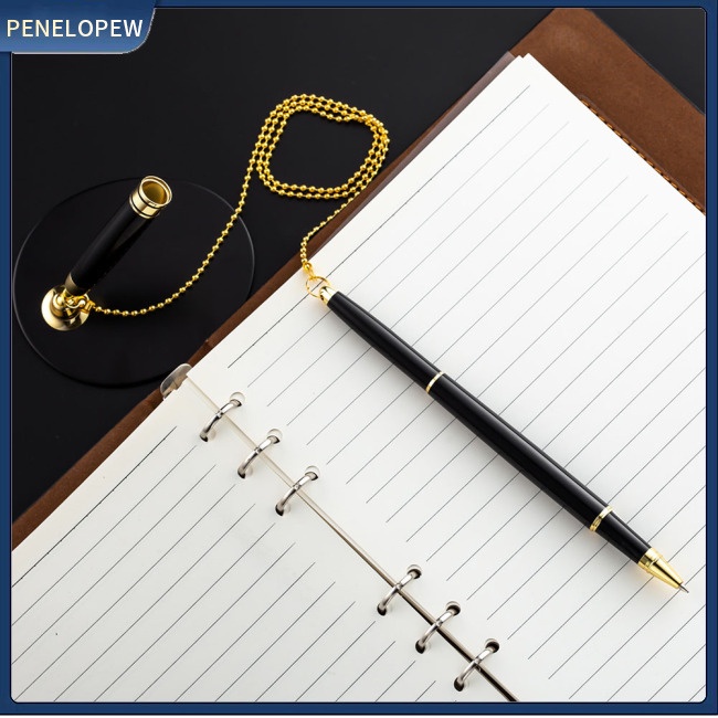 Giá Đỡ Bút Ký Tên Để Bàn Văn Phòng Phẩm Bằng Kim Loại An Toàn Tiện Lợi