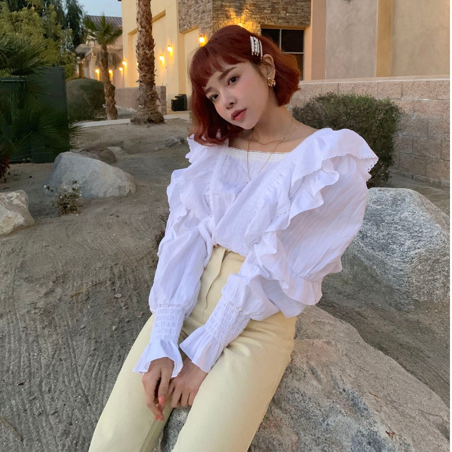 Áo sơ mi nữ ulzzang - New arrival 2019