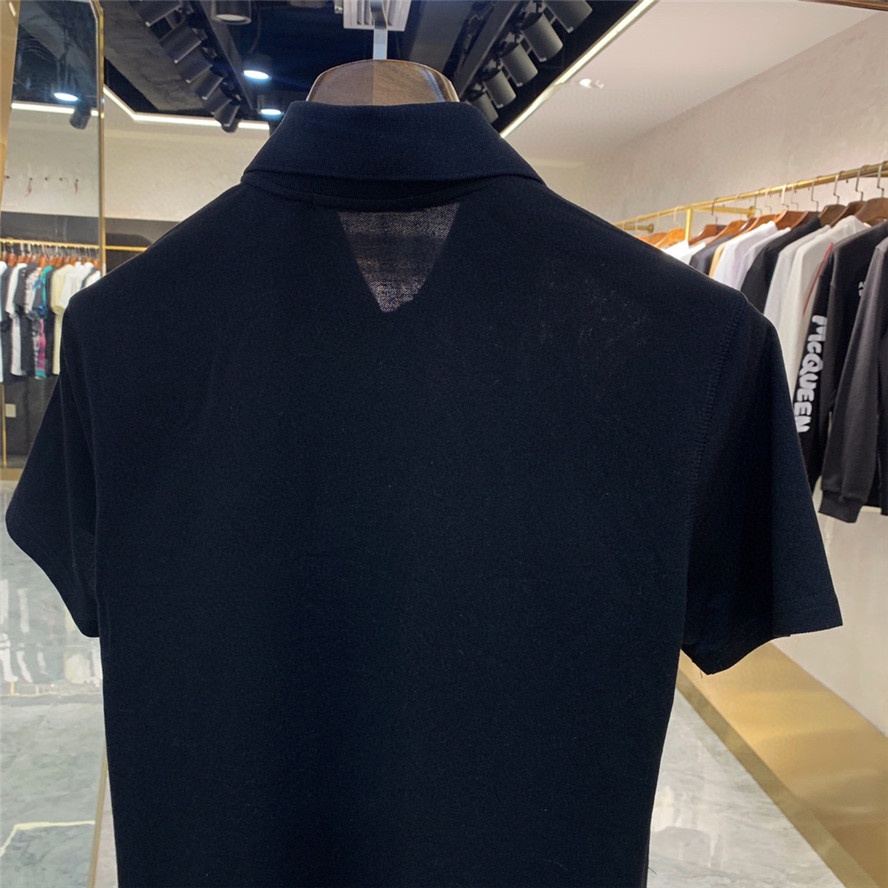 Áo Thun Polo Ngắn Tay In Logo Kim Loại Thời Trang Mùa Hè Dành Cho Nam D0Lce&GABBA 2022 S-4Xl