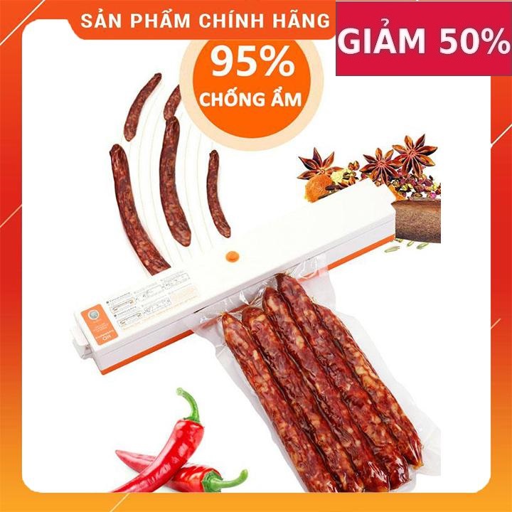 Máy Hút Chân Không Fresh Pack Pro MINI Gia Đình + Hàng Chuẩn + Công Nghê Nhật Bản + Hút Xong Tự Động Hàn Miệng Túi