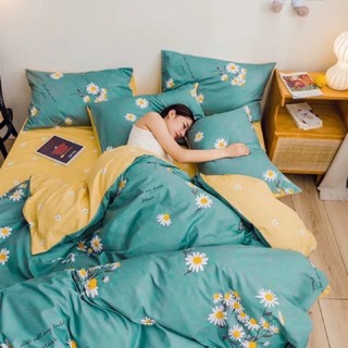 Vỏ Chăn Ga Gối Poly 5 món cotton poly cao cấp ( được chọn mẫu)