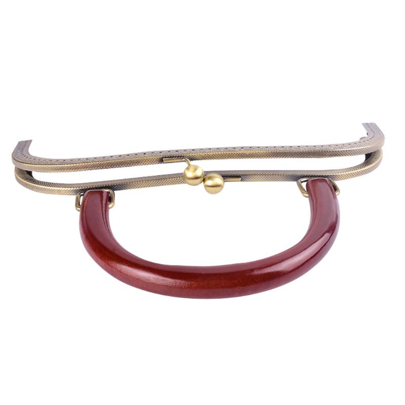 Khóa Kẹp Kim Loại Cho Túi Xách Bằng Đồng Thau Kích Thước 10.68 x 7.68 Inch