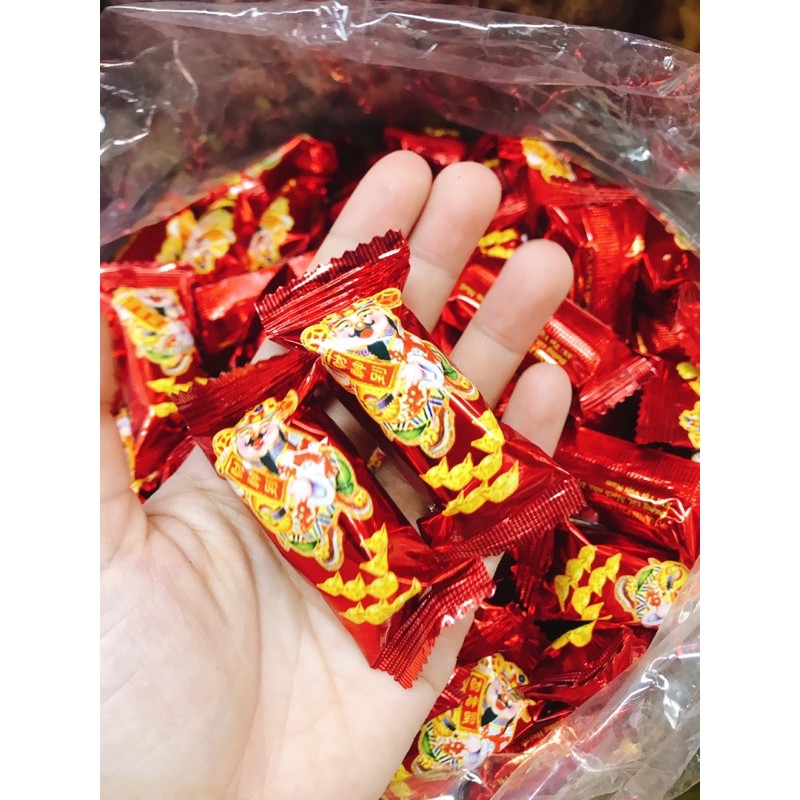 500g Kẹo bơ đậu phộng Thần Tài ( đậu phộng xay nhiễn )