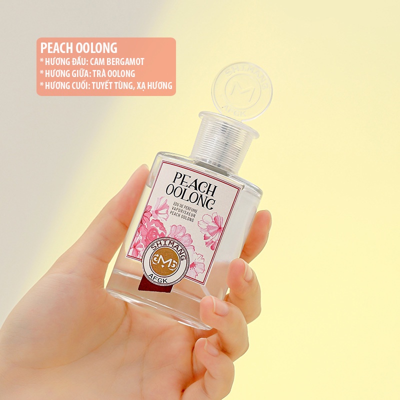 Nước hoa Shimang AFGK, Body mist Shimang hương thơm hoa cỏ thanh mát nhất dòng Shimang 75ml hàng nội địa trung
