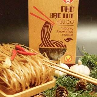Phở gạo lứt hữu cơ Bích Chi (200g)