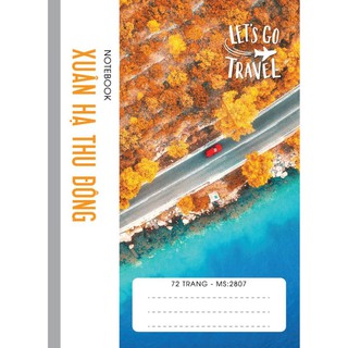 Lốc 10 quyển Vở kẻ ngang Hải Tiến - Xuân Hạ Thu Đông (72, 80, 120, 200 trang) LOẠI 1 - LOẠI ĐẸP NHẤT