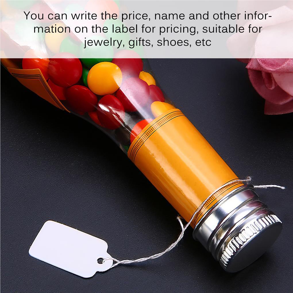 (runbu) 500 Nhãn Giấy Trơn Đa Năng Phong Cách Đơn Giản Dùng Để Trang Trí Quà Tặng