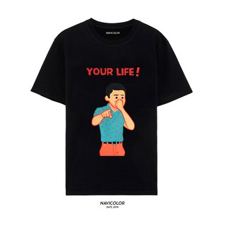 Áo thun nam nữ Your Life | Áo tay lỡ Oversize form rộng Local Brand | mẫu mã mới | Chất vải mát và mịn không xù lông