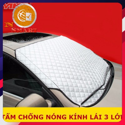 Tấm chắn nắng 3 Lớp Loại 1 Hyundai Kona Cao Cấp Chắn Nắng Cản Nhiệt - Na No Smart Uy Tín Chất Lượng