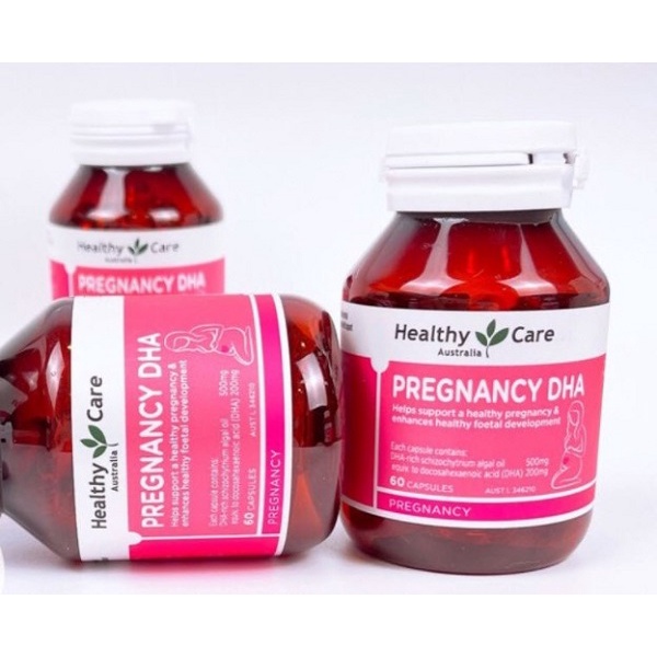 Healthy Care Pregnancy DHA 60 viên - Cung Cấp DHA Cho Bà Bầu