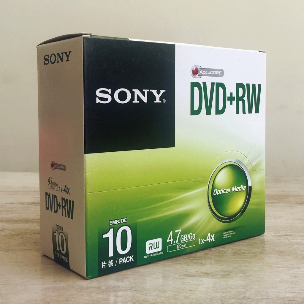 Hộp Đựng Đĩa Dvd + Rw Sony 4.7gb Ốp