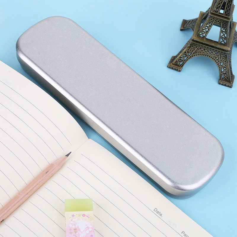 Hộp Đựng Bút Bằng Sắt Tiện Dụng Cho Học Sinh / Văn Phòng