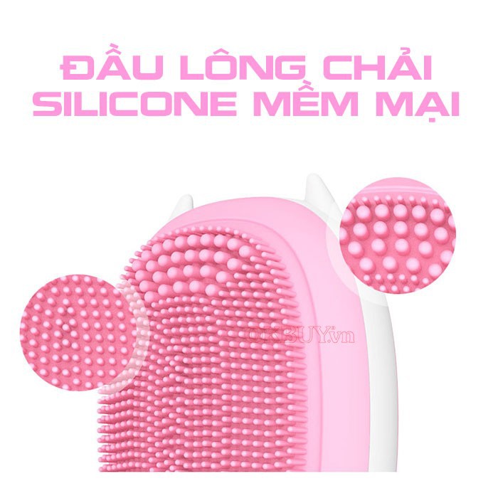 Máy massage rửa mặt pin sạc mini Hàn Quốc TL-802 - giá siêu rẻ