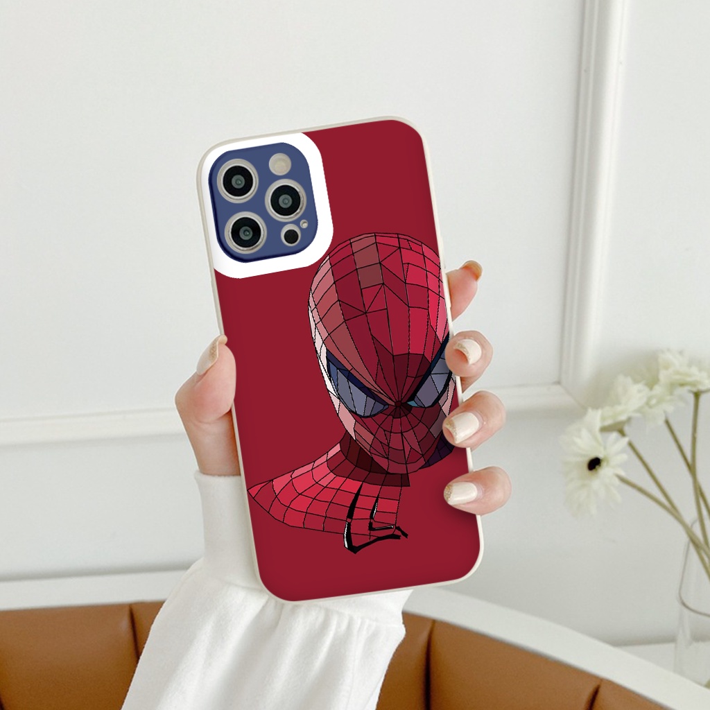 Ốp Điện Thoại iphone In Hình Spiderman người nhện Cho 6/6s PIus 7/8/SE 2020 7/8PIus X XS XR XSMAX 11 12 13 Pro ProMax