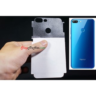 Bộ 3 Dán Skin Mặt Lưng Vân 3D Honor 9 Lite