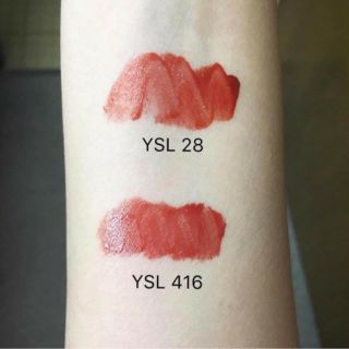 Son Ysl 416 Stain màu đỏ đất pha nâu