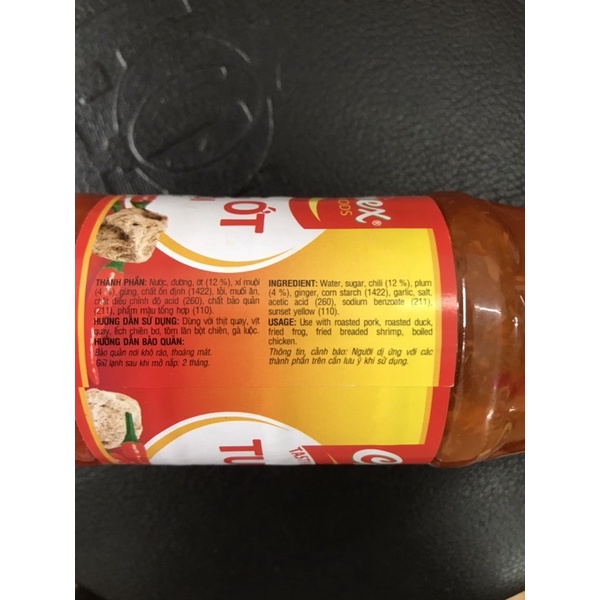 Tương Ớt Xí Muội Cholimex 270g