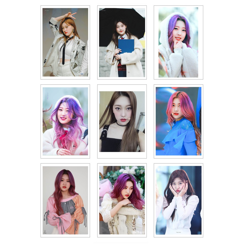 Lomo Card Ảnh CHOERRY - LOONA (54 ảnh)