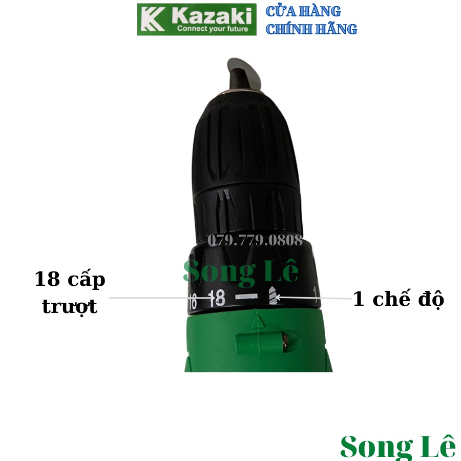 Máy Khoan Pin Mini Cầm Tay Giá Rẻ KAZAKI - 12v- KZ12A1 & KZ12A2