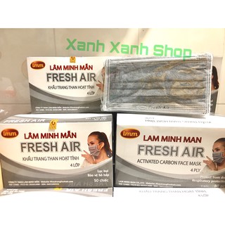 Khẩu Trang Y Tế Fresh Air Than Hoạt Tính