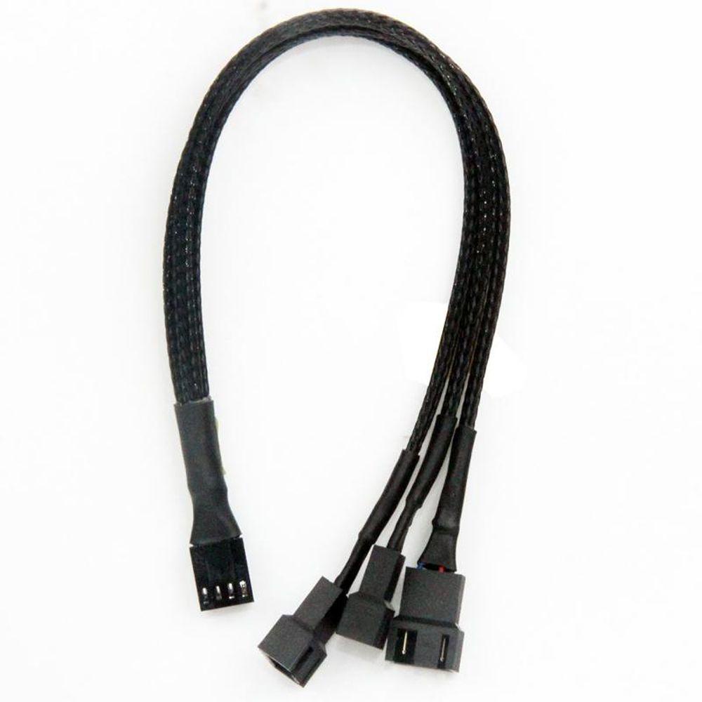 NICKOLAS Dây Cáp Nối Bo Mạch Chủ PC Quạt 1 Điểm 3 Cánh 4 Pin PWM