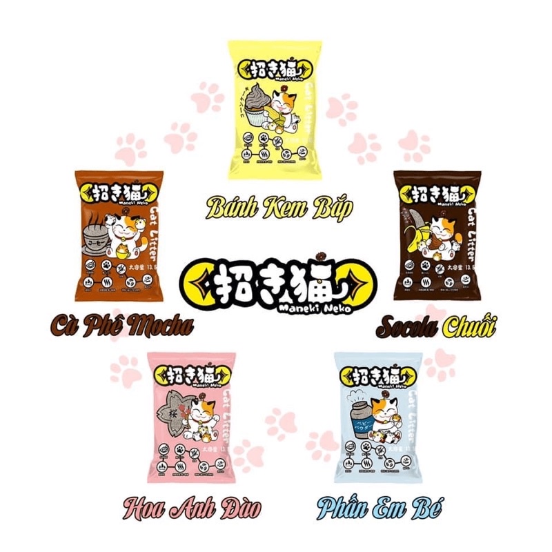 🙊 CÁT VỆ SINH KHỬ MÙI NEKO CHO MÈO 🙊