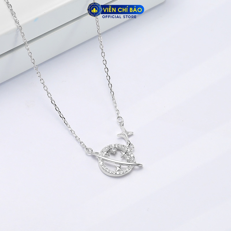 Dây chuyền bạc nữ Giải ngân hà Galaxy chất liệu bạc 925 thời trang phụ kiện trang sức nữ Viễn Chí Bảo D400465
